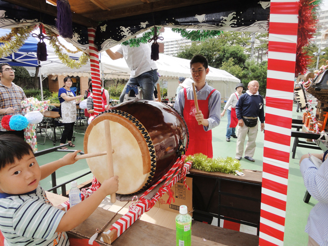 秋祭りの様子