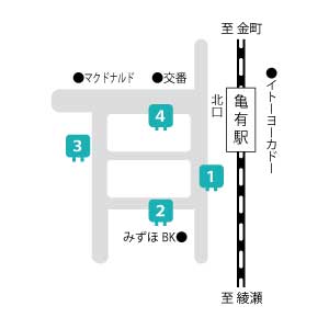 亀有駅北口バスのりば